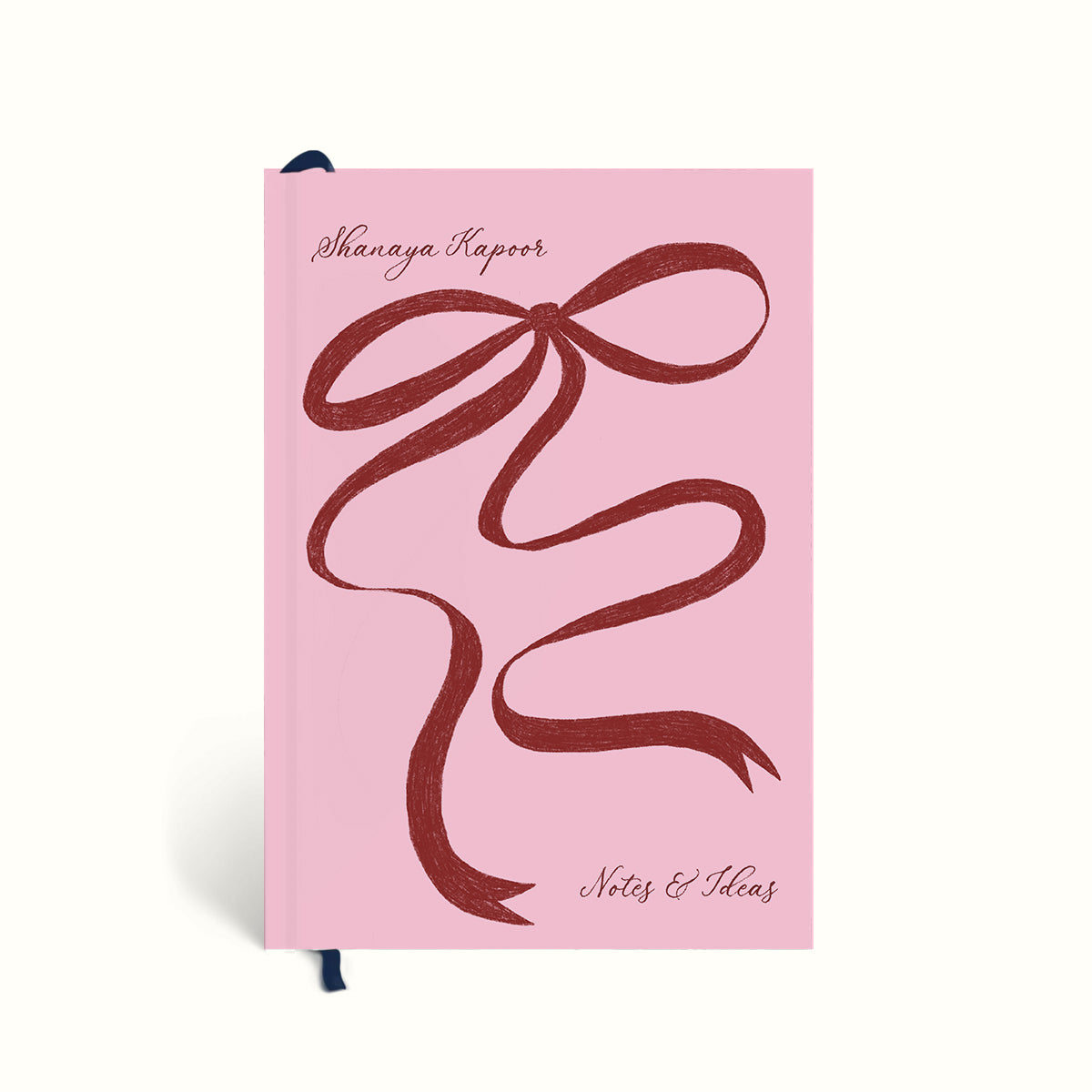 Coquette, Coquette Notebook, Hand drawn ribbons, Pink Ribbons, Ribbons Notebook, Journal, Graphic Notebook, Typography Notebook, Plain Notebook, Ruled Notebook, Dotted Notebook, Bullet Journal, Personalised Notebook, Custom Notebook