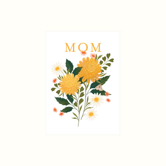 Mothers Day, Mother's day gift, greeting card, card, mothers day card, cards for mothers day, mom illustration, mother's day illustration, greeting card, mothers day gift ideas