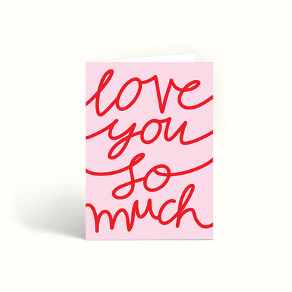 Love You Card, Greeting Card, Love Card, Relationship Card