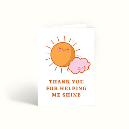 Thank you card, Gratitude Card, Greeting Card