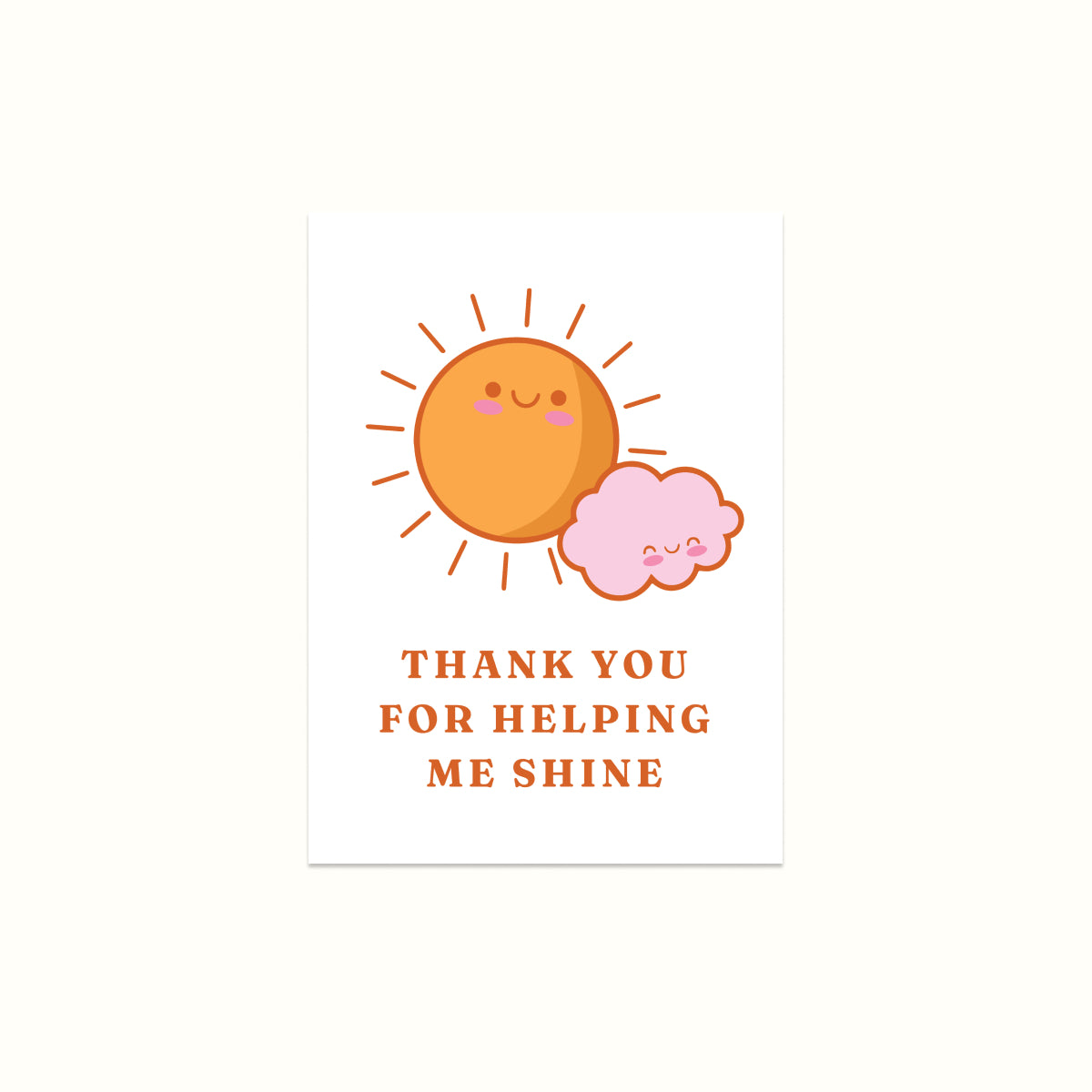 Thank you card, Gratitude Card, Greeting Card