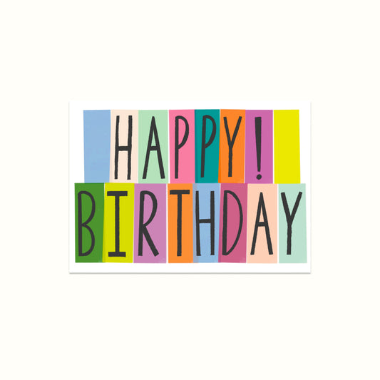 Happy Birthday Card, Greeting Card