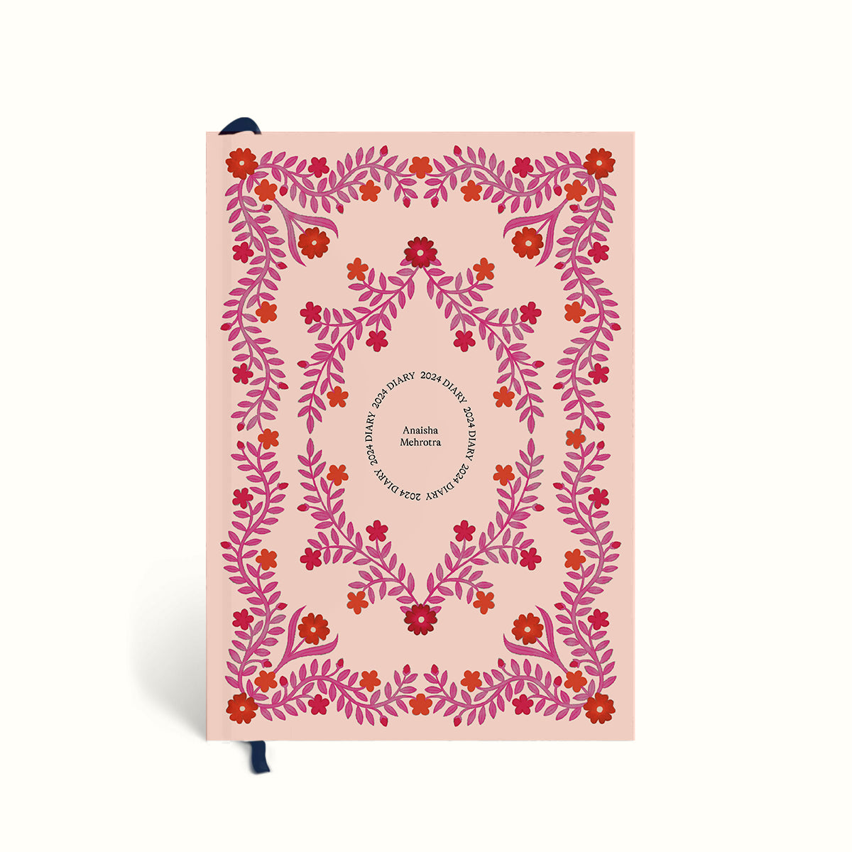 Summer Vines, floral Illustration, Pink flower illustrations, Personalised 2024 Planner, Dated Planner, Personalised Planner, 2024 Planner, 2024 Diary, Annual Diary, Planner 2024, Yearly Diary, New Year Diary, New Year Journal, Yearly Journal, Year Planners 2024, Planner 2024, The Muddy Jumpers