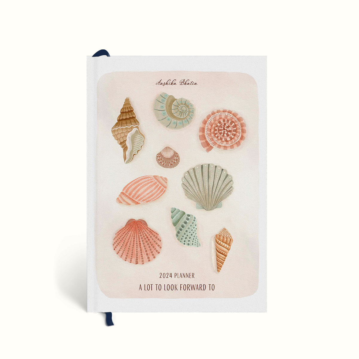 Beach, Beachside, seashells, seahorn, sand,Personalised 2024 Planner, Dated Planner, Personalised Planner, 2024 Planner, 2024 Diary, Annual Diary, Planner 2024, Yearly Diary, New Year Diary, New Year Journal, Yearly Journal, Year Planners 2024, Planner 2024, The Muddy Jumpers