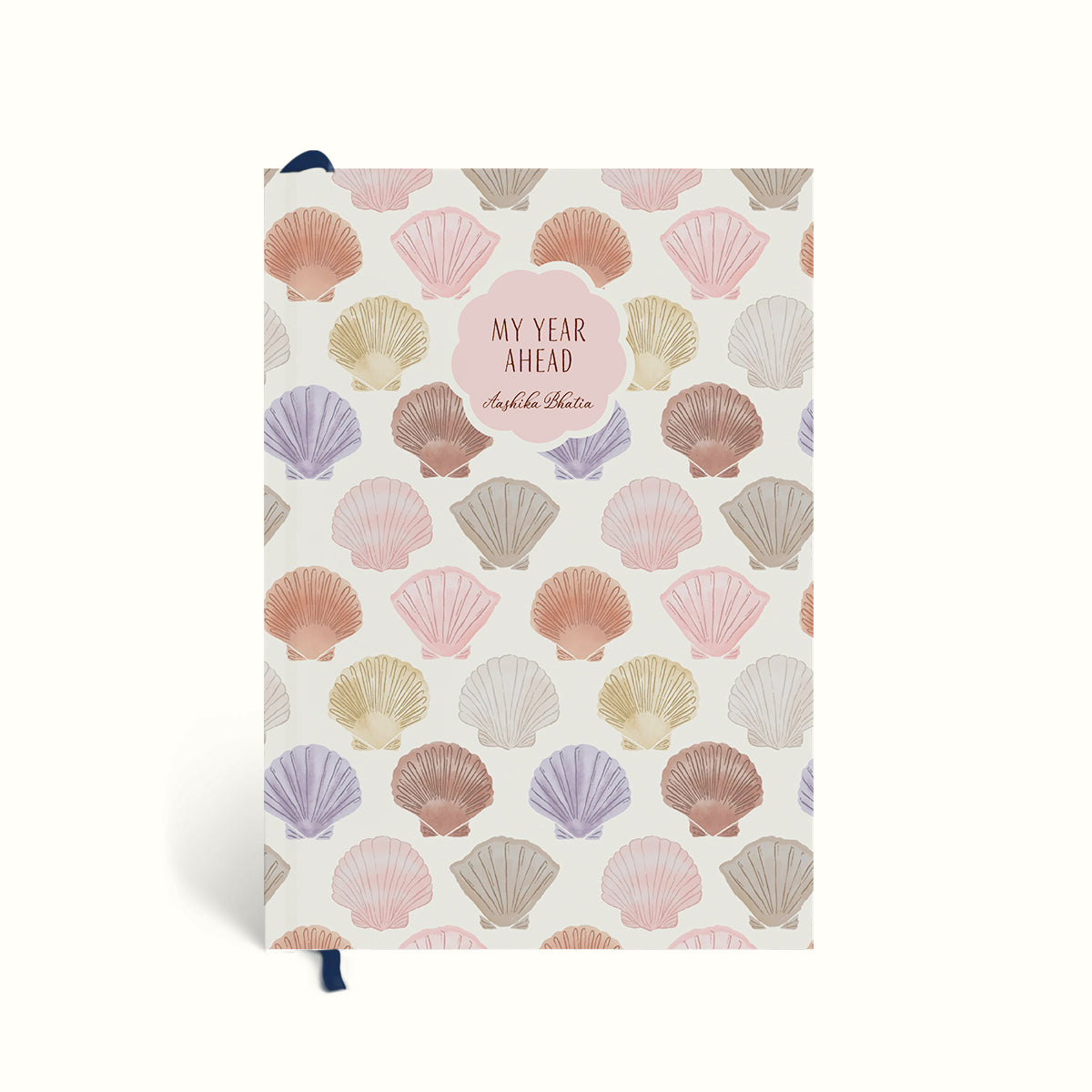 Sea shells Illustration, Personalised 2024 Planner, Dated Planner, Personalised Planner, 2024 Planner, 2024 Diary, Annual Diary, Planner 2024, Yearly Diary, New Year Diary, New Year Journal, Yearly Journal, Year Planners 2024, Planner 2024, The Muddy Jumpers