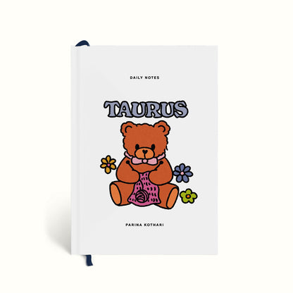 Star sign illustration, Star sign, sun sign notebook, Taurus illustration, Custom Notebook, Journal, Plain Notebook, Ruled Notebook, Dotted Notebook, Bullet Journal, Personalised Notebook, Diary Notebook, Customisable Notebook, Diary, The Muddy Jumpers, Dotted Notebook, Bullet Journal