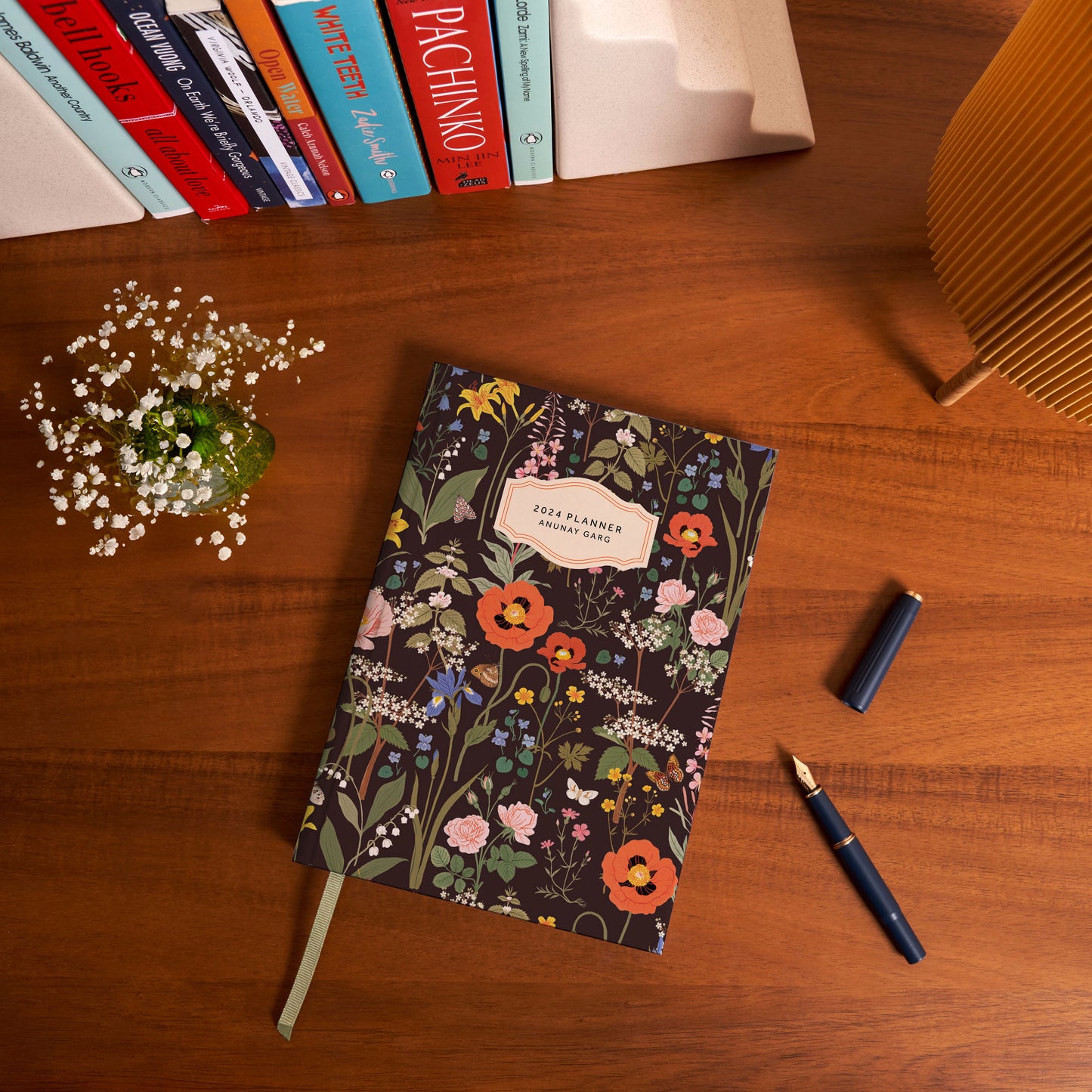 Floral Illustration, Floral Pattern, Time to Bloom, Personalised 2024 Planner, Dated Planner, Personalised Planner, 2024 Planner, 2024 Diary, Annual Diary, Planner 2024, Yearly Diary, New Year Diary, New Year Journal, Yearly Journal, Year Planners 2024, Planner 2024, The Muddy Jumpers