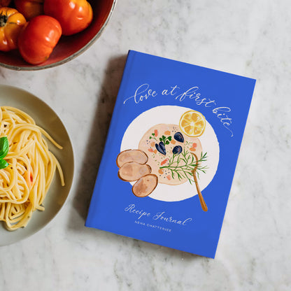 Food Illustrations, Pasta Illustration, Pasta, Spaghetti, Risotto Illustration, Sicilian Lunch,Recipe Journal, Cooking Journal, Chef Book, Recipes, Recipe book, Cook book, Cookbook, Culinary book, The Muddy Jumpers, Journal