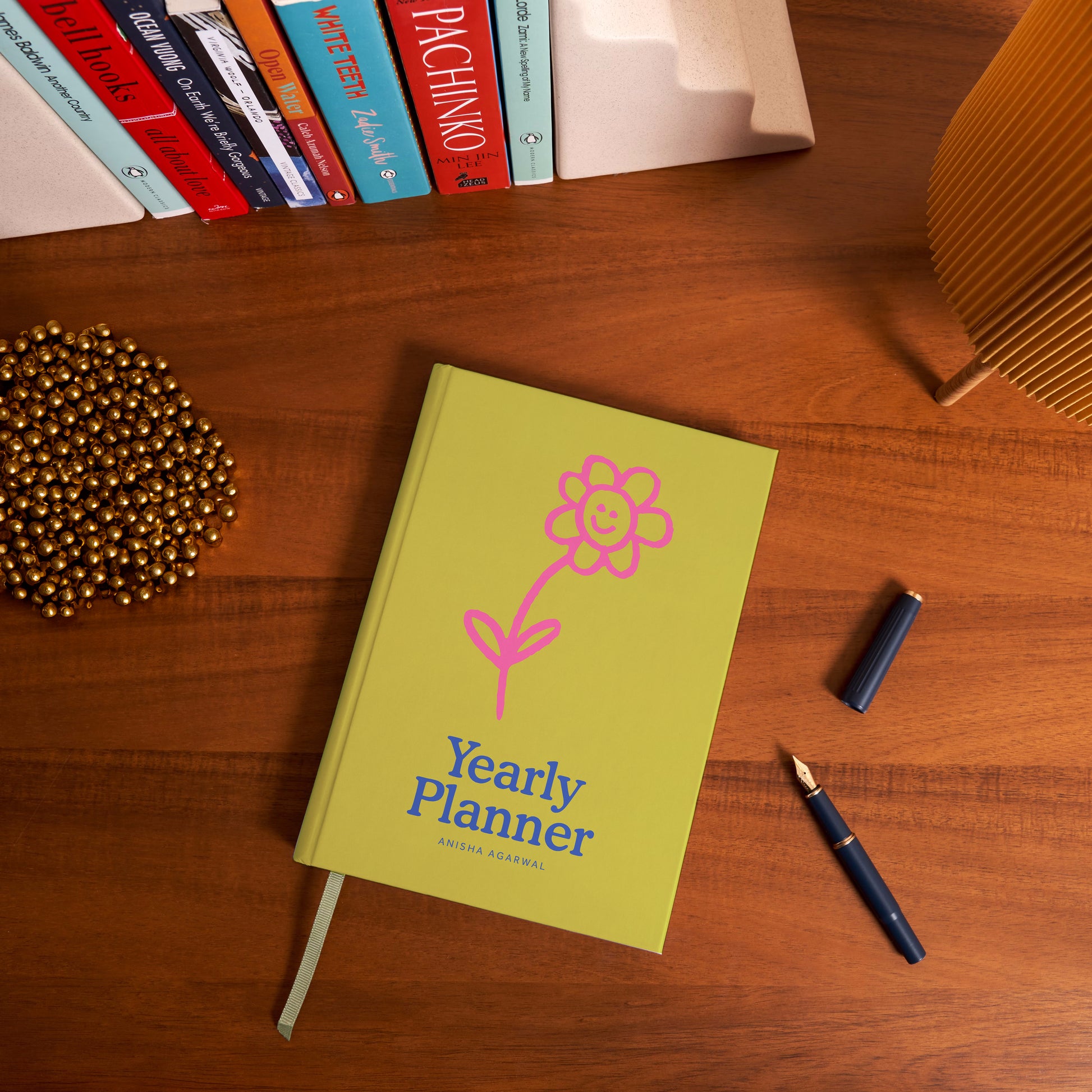 Flower, Flower Illustration, Personalised 2024 Planner, Dated Planner, Personalised Planner, 2024 Planner, 2024 Diary, Annual Diary, Planner 2024, Yearly Diary, New Year Diary, New Year Journal, Yearly Journal, Year Planners 2024, Planner 2024, The Muddy Jumpers